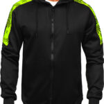 Men’s Printed Zipped Hoodie
