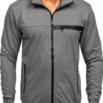 Men’s Zip Stand Up Sweatshirt
