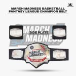 March Madness basketball Fantasy League champion Belt - Image 2
