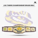 LSU Tigers Championship Brass Belt