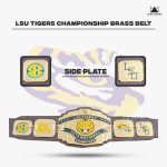 LSU Tigers Championship Brass Belt - Image 2