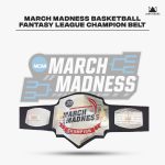 March Madness basketball Fantasy League champion Belt